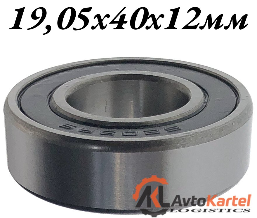 Подшипник 19,05*40*12мм, 6203 2RS