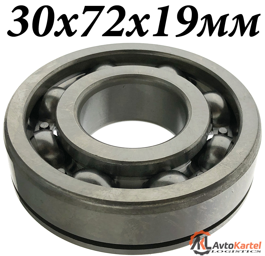 Подшипник 30x72x19мм вторичного вала КПП LADA 2101-2107