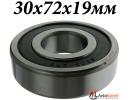 Подшипник 30х72х19мм шариковый 6306-2RS