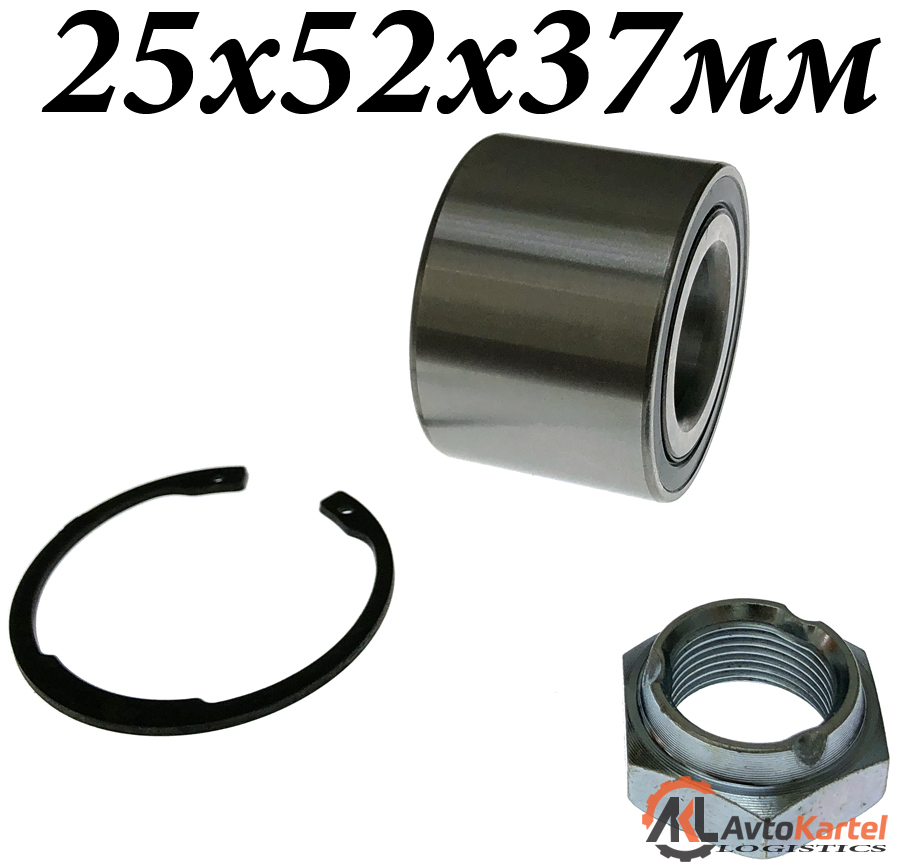 Подшипник ступичный CITROEN Saxo, Xsara, PEUGEOT 106, 206, 306 барабанные тормоза