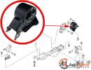 Подушка двигателя NISSAN Primera P12 01-07, X-Trail T30 2001-