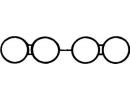 Прокладка коллектора MB W168 1.7TD/CDI 98> In (2) 700