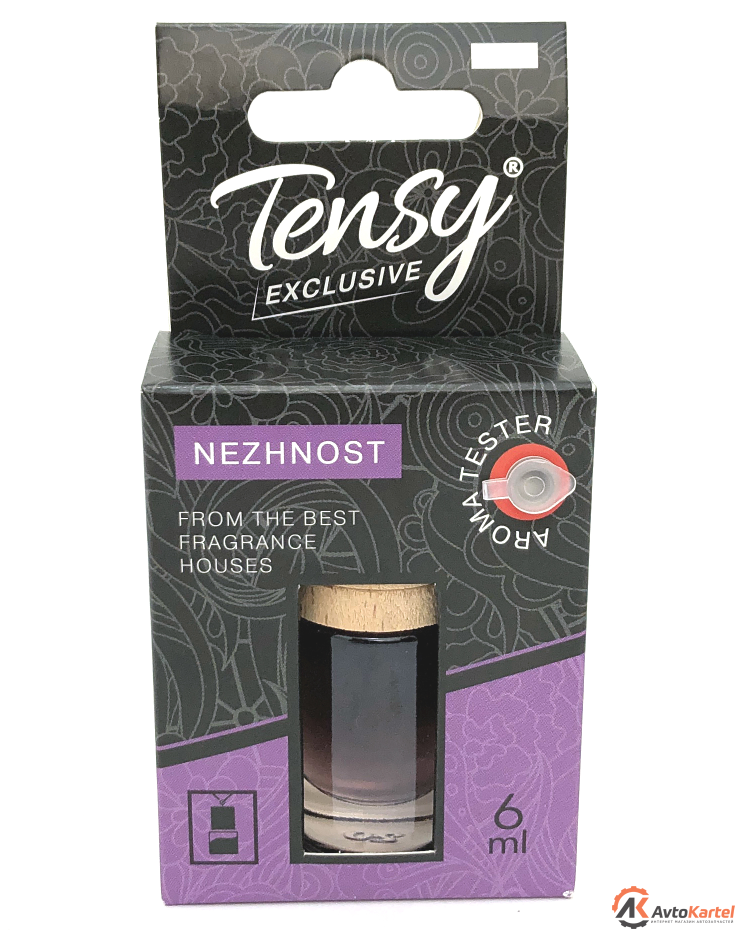 Ароматизатор TENSY 'Нежность' бутылочка с деревянной крышкой 6мл