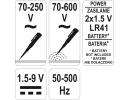 Тестер переменного/постоянного напряжения отвертка 864