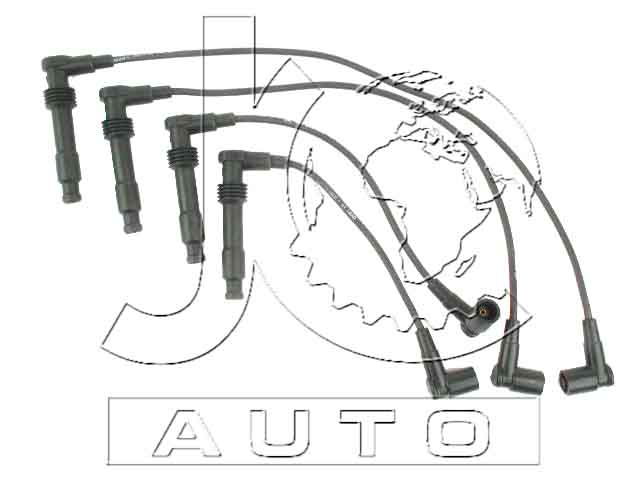 Провода высоковольтные DAEWOO NUBIRA, LEGANZA 2.0I 007