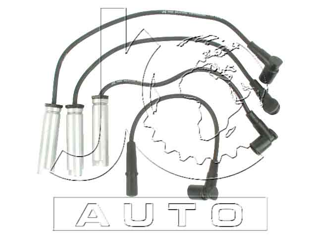 Провода высоковольтные DAEWOO LANOS 1.5I SOHC 97-, 008