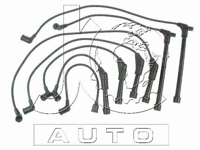 Провода высоковольтные NISSAN TERRANO 3.0I 88- 007