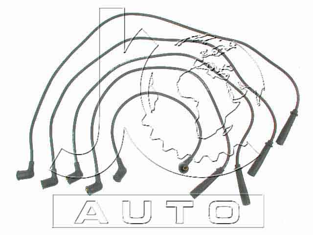 Провода высоковольтные NISSAN PRAIRIE M10 1.8 83- 011