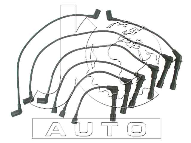 Провода высоковольтные NISSAN 300 ZX 3.0I 84- 020