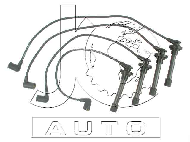 Провода высоковольтные NISSAN MICRA K11 1.0I 16V,1 025