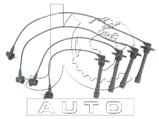 Провода высоковольтные TOYOTA STARLET EP91 1.3I 16 007