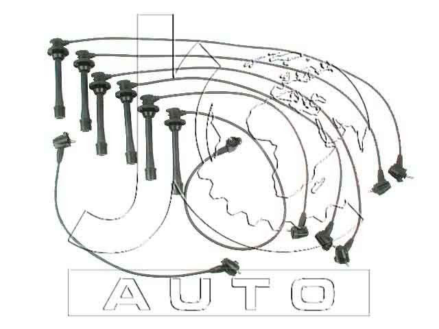 Провода высоковольтные TOYOTA AVALON MCX10,MCX20 3 052