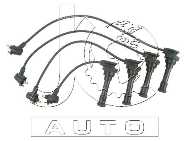 Провода высоковольтные MAZDA 121 AB 1250I 16V (DHA 014