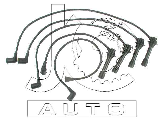 Провода высоковольтные MAZDA 626 2.0I 16V DOHC 88- 020