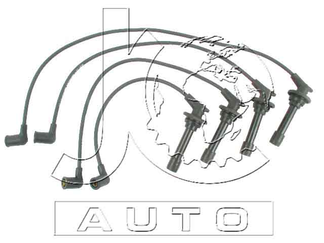 Провода высоковольтные HONDA CIVIC CRX AS53 1.6I 1 014