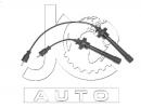 Провода высоковольтные MITSUBISHI CARISMA 1.8I 16V 002