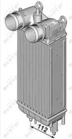 Радиатор интеркулера CITROEN C5 09- 282