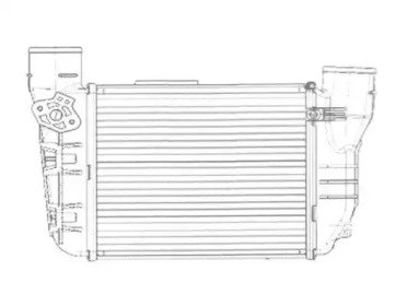 Радиатор интеркулера AUDI A4 1.8 T 02- 765