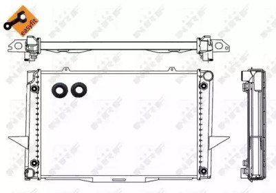 Радиатор системы охлаждения VOLVO 850 91- Easy Fit 509