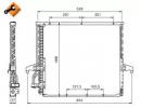 Радиатор кондиционера BMW 3-Series E36 90- Easy Fi 006