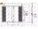 Радиатор кондиционера MERCEDES 250 (W124) 88- Easy 244