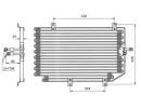 Радиатор кондиционера ALFA ROMEO GTV 95- 363