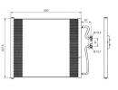 Радиатор кондиционера BMW 725d 96- 588