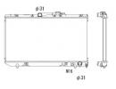 Радиатор системы охлаждения TOYOTA Carina E 92- 964