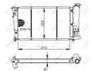 Радиатор системы охлаждения CITROEN Xsara 97- 413