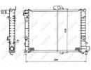 Радиатор системы охлаждения SAAB 9000 84- 140