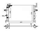 Радиатор системы охлаждения OPEL Astra 98- 62A