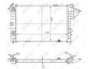 Радиатор системы охлаждения OPEL Calibra 89- 08A