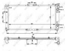 Радиатор системы охлаждения MAZDA 626 91- 027