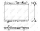 Радиатор системы охлаждения FORD Fiesta 08- 044