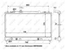 Радиатор системы охлаждения MAZDA 6 02> 198