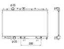 Радиатор системы охлаждения MITSUBISHI Colt 94- 315