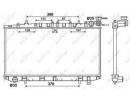 Радиатор системы охлаждения NISSAN Almera 95- 523