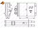 Радиатор печки FIAT 500 07- Easy Fit 641