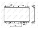 Радиатор системы охлаждения HONDA Stream 01- 679