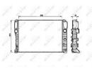 Радиатор системы охлаждения MERCEDES CLS350 06- 829