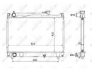 Радиатор системы охлаждения SUZUKI Escudo 94- 882