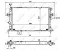 Радиатор системы охлаждения OPEL Astra 98- 898