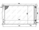 Радиатор системы охлаждения AUDI A4 01- 958