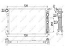Радиатор системы охлаждения MERCEDES C320 07- 968