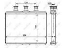 Радиатор печки BMW 730d 02- 278