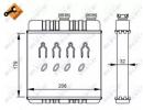 Радиатор печки OPEL Astra 98- Easy Fit 279