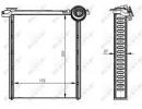 Радиатор печки Peugeot 308 08- 314