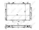 Радиатор системы охлаждения MERCEDES 280 92- 332