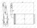 Радиатор печки CITROEN AX 86- 064