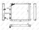 Радиатор системы охлаждения RENAULT Kangoo 97- 75A
